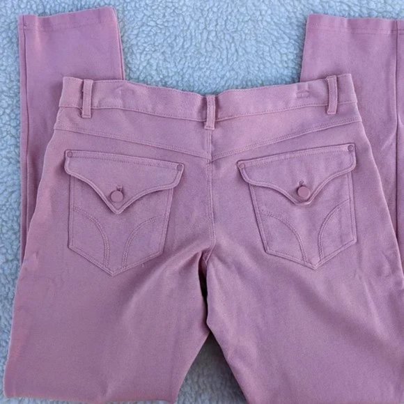 Shinestar pink stretch pants/leggings.   Sz XL - Picture 13 of 13